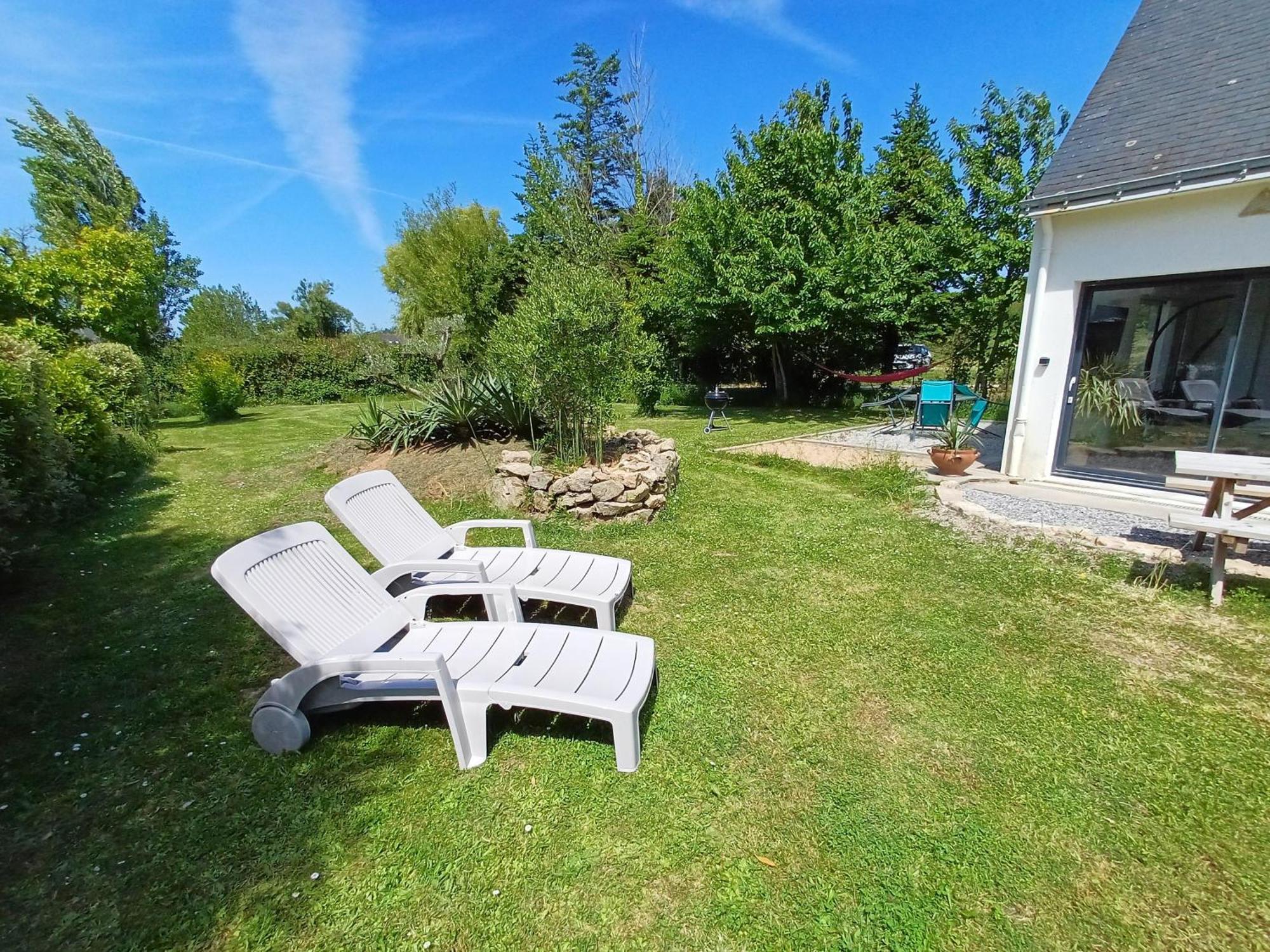 Maison De Vacances 4 Pers Avec Jardin Privatif A 1Km Plage Lines Et 300M De La Mer De Gavres - Ar Pil Jadur Plouhinec  Zewnętrze zdjęcie