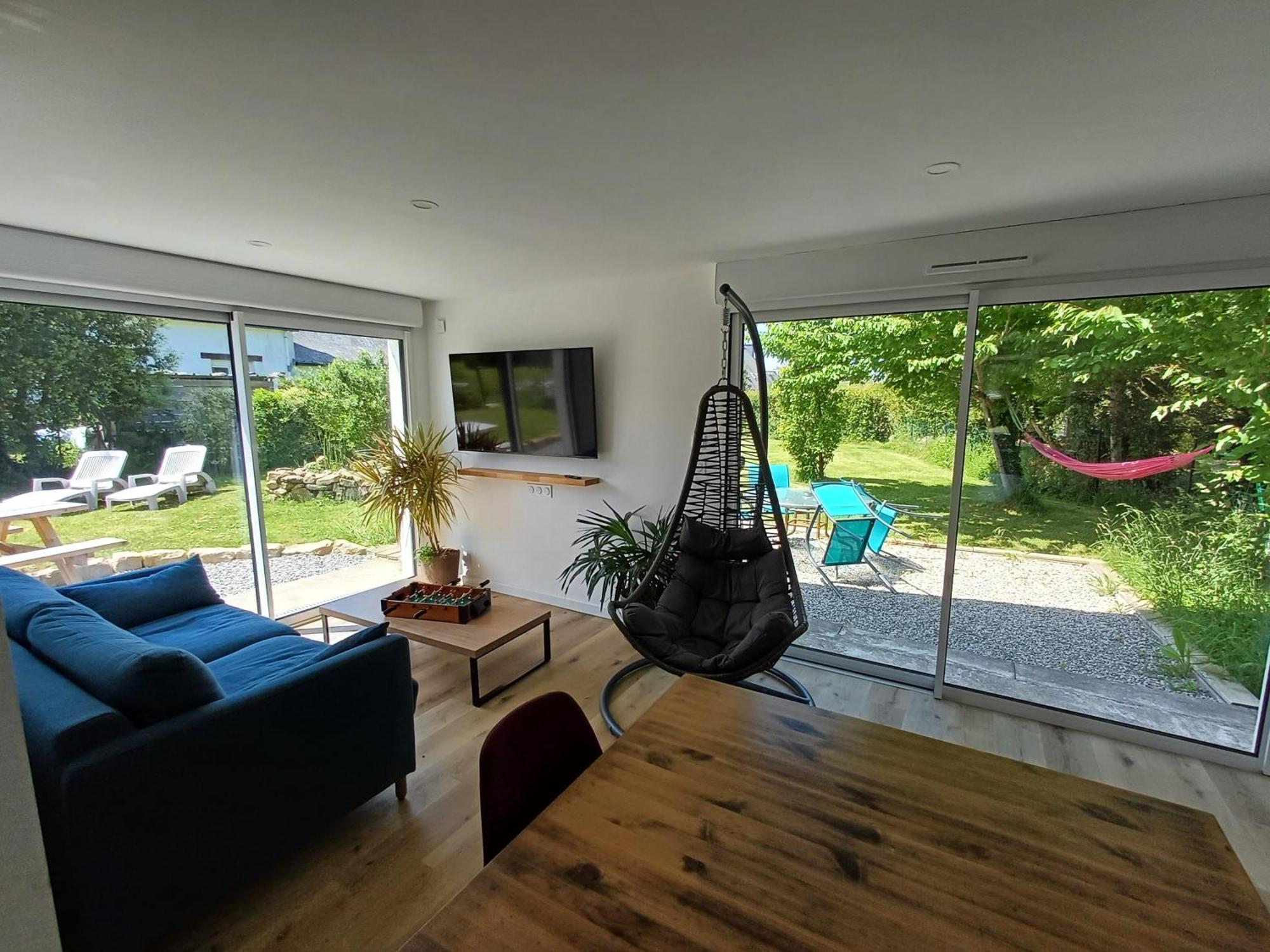 Maison De Vacances 4 Pers Avec Jardin Privatif A 1Km Plage Lines Et 300M De La Mer De Gavres - Ar Pil Jadur Plouhinec  Zewnętrze zdjęcie